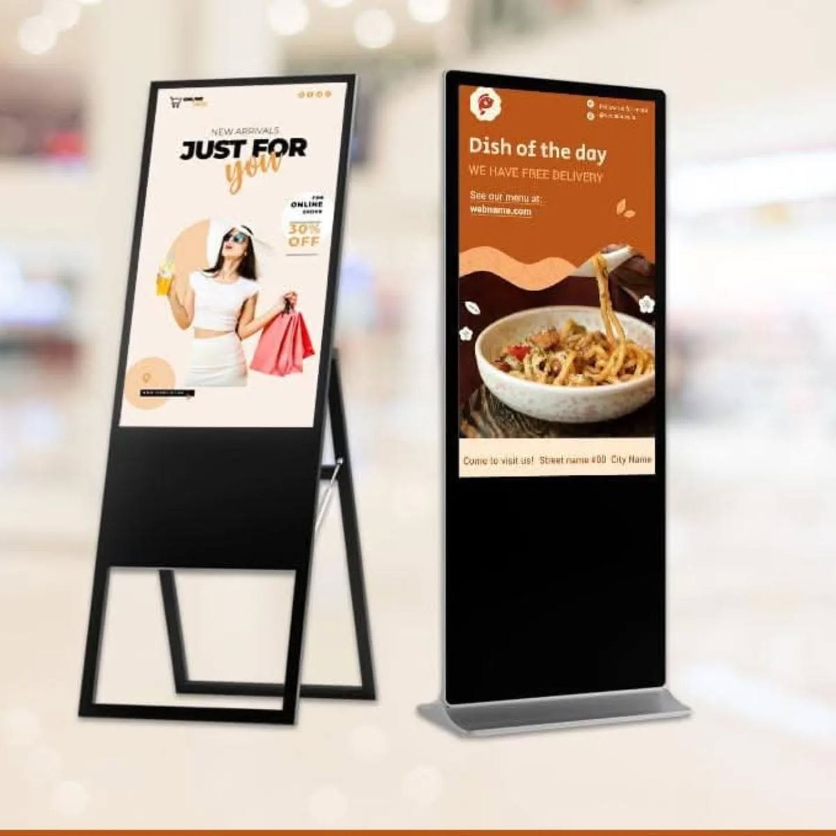 لافتات رقمية بتقنية LED